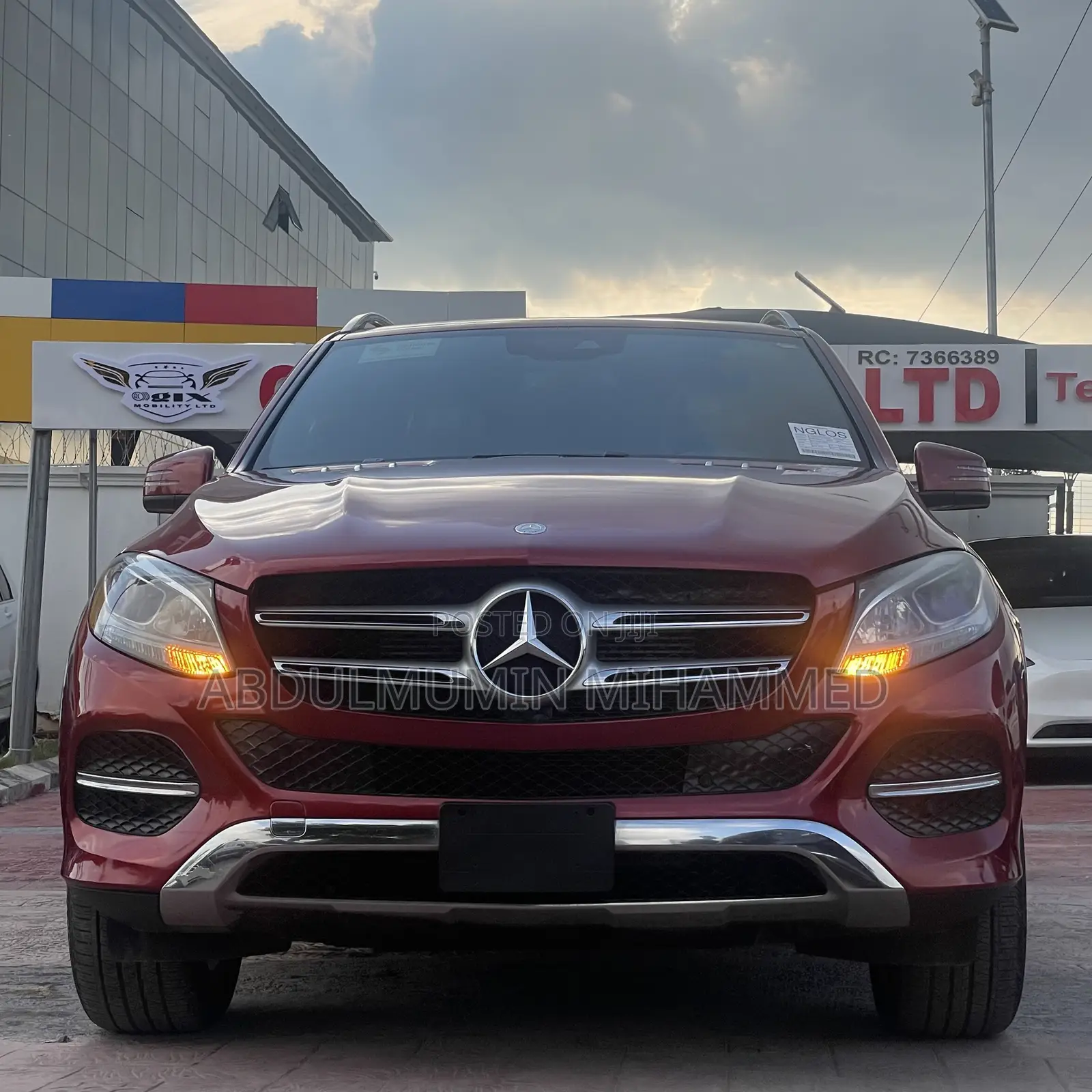Mercedes-Benz GLE-Class GLE 350 2016 Red
