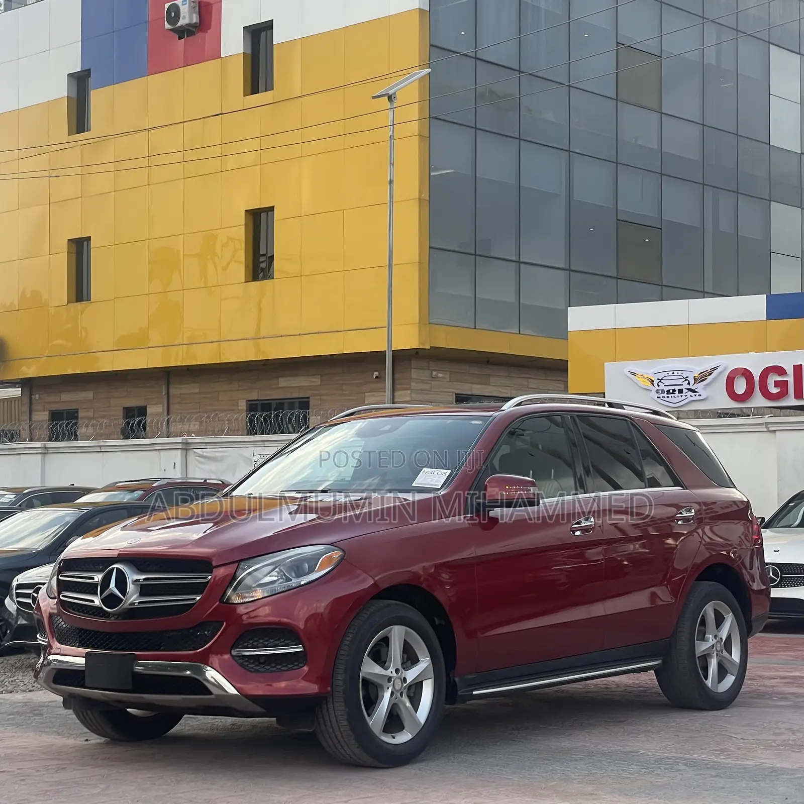 Mercedes-Benz GLE-Class GLE 350 2016 Red