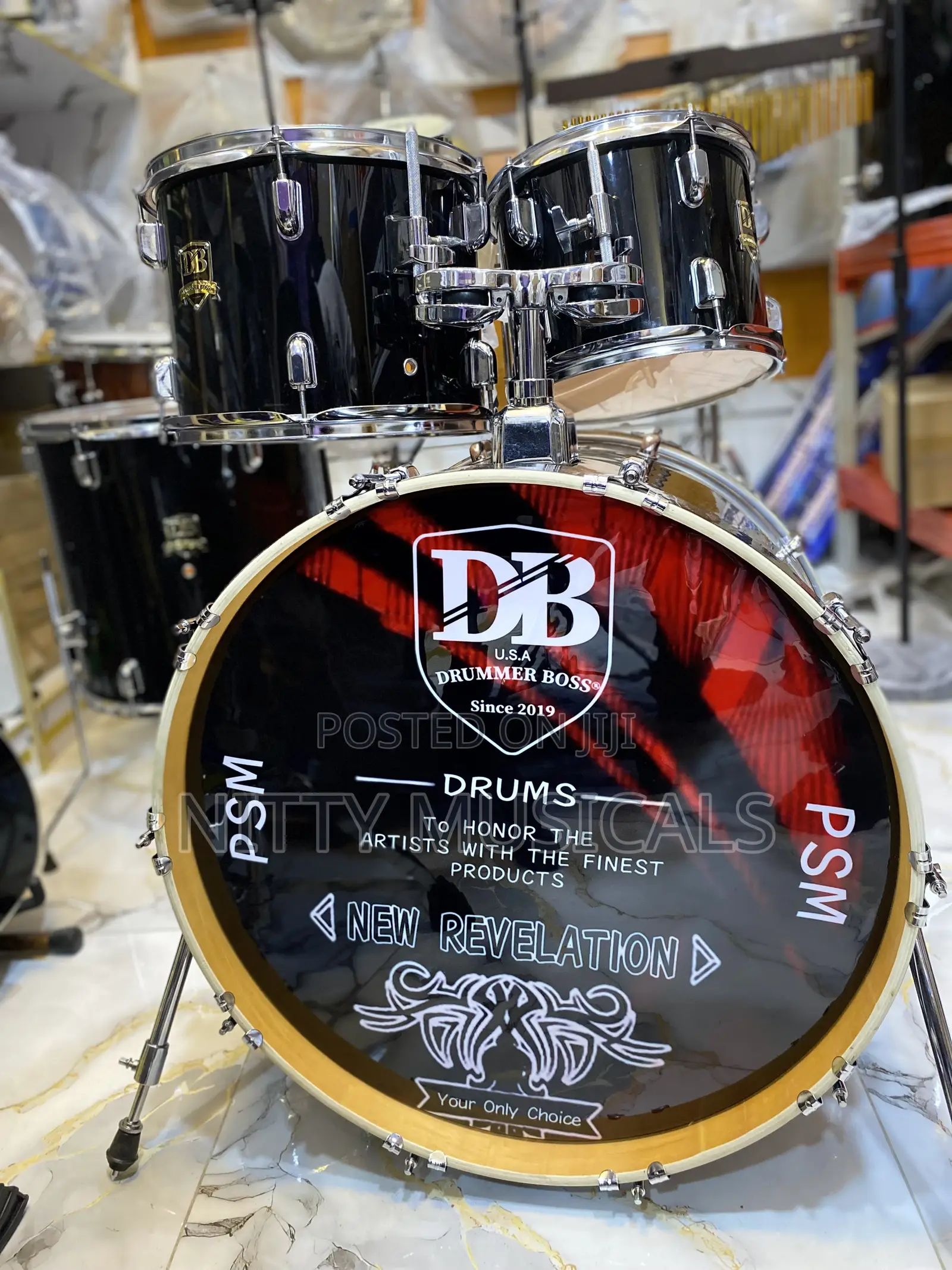 DB Drummer Boss New Revelation 5 Set Drum