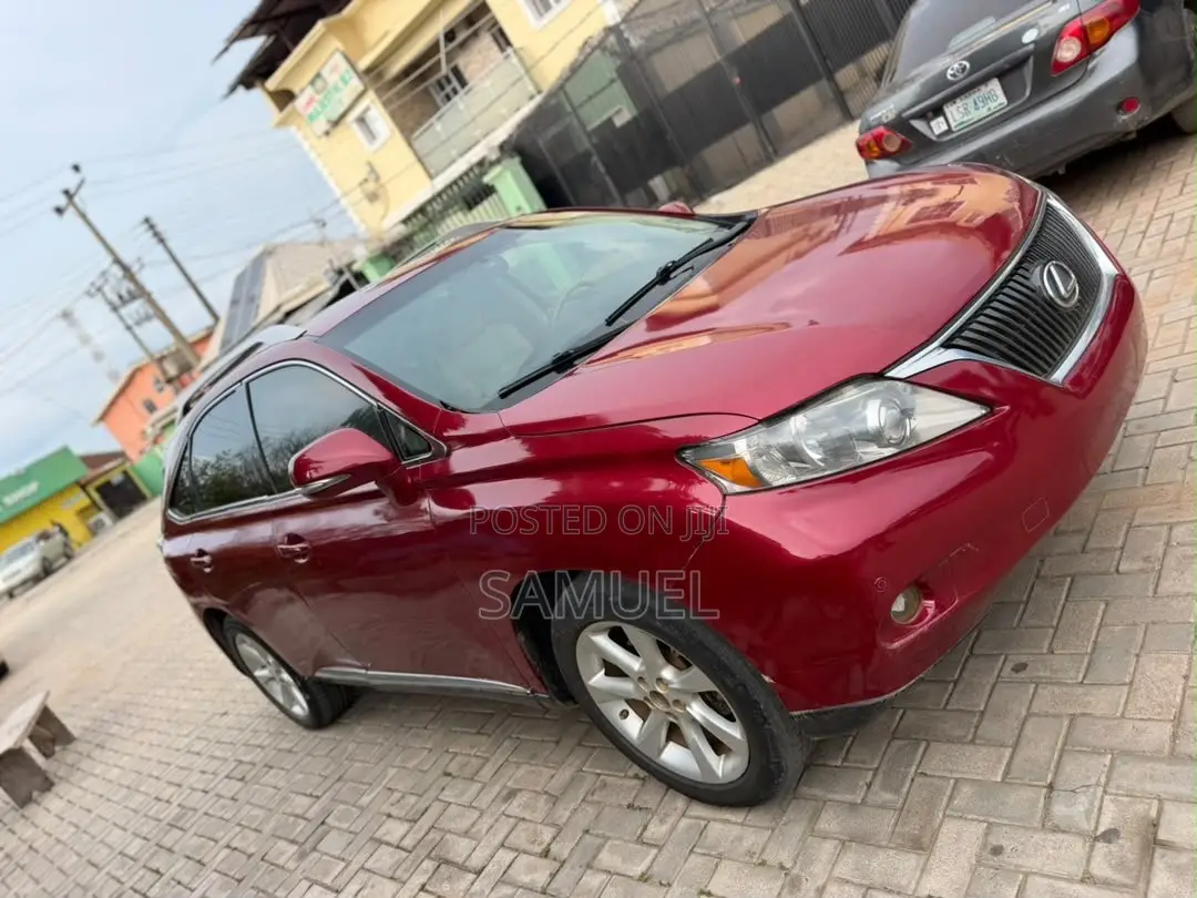 Lexus RX 2010 Red