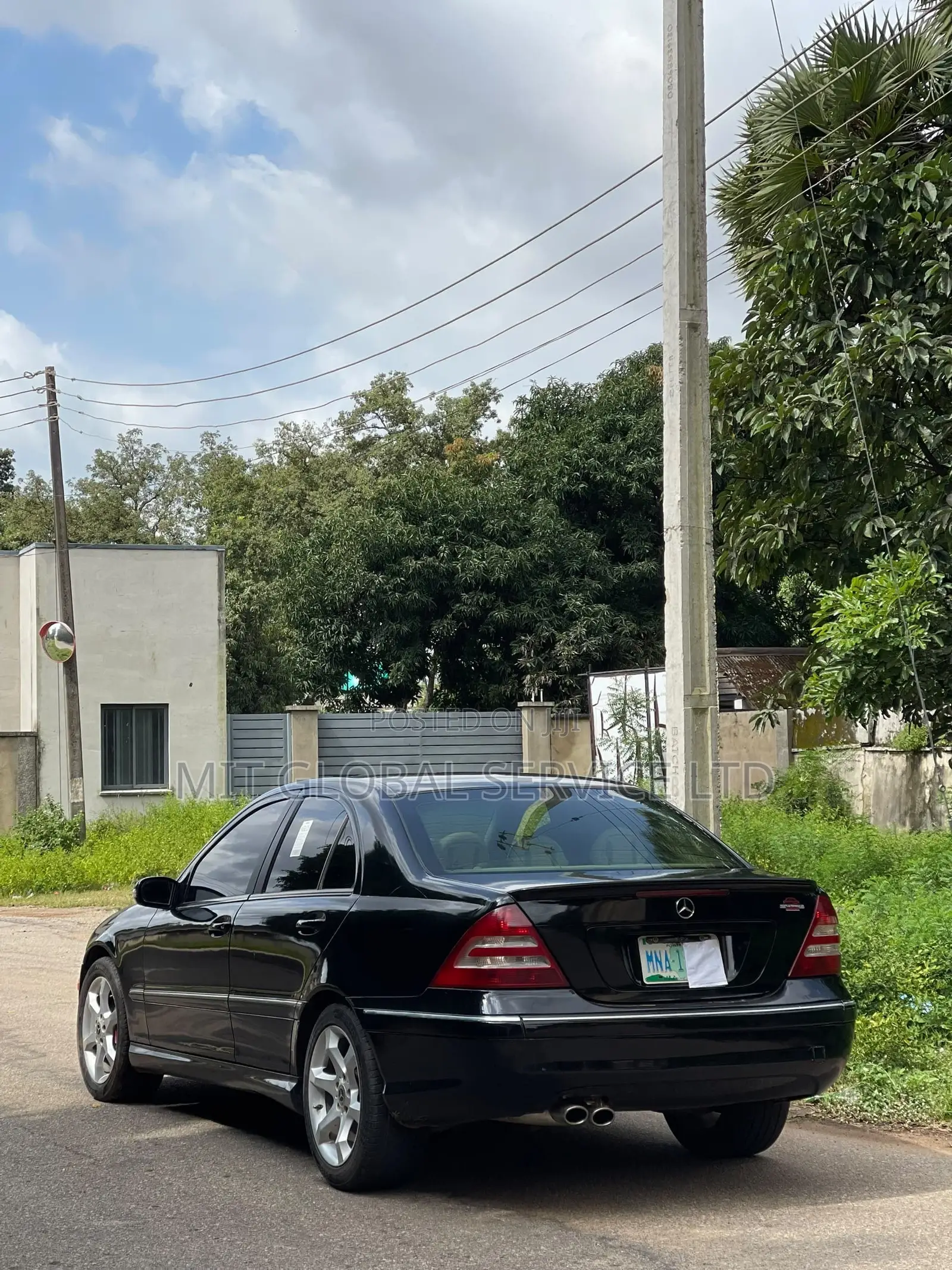 Mercedes-Benz C230 2007 Black