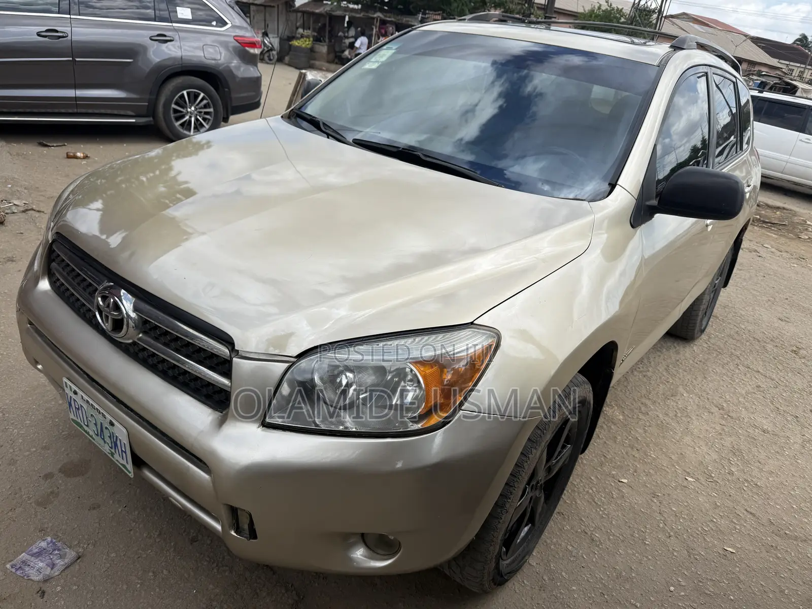 Toyota Highlander Limited 2008 Gold