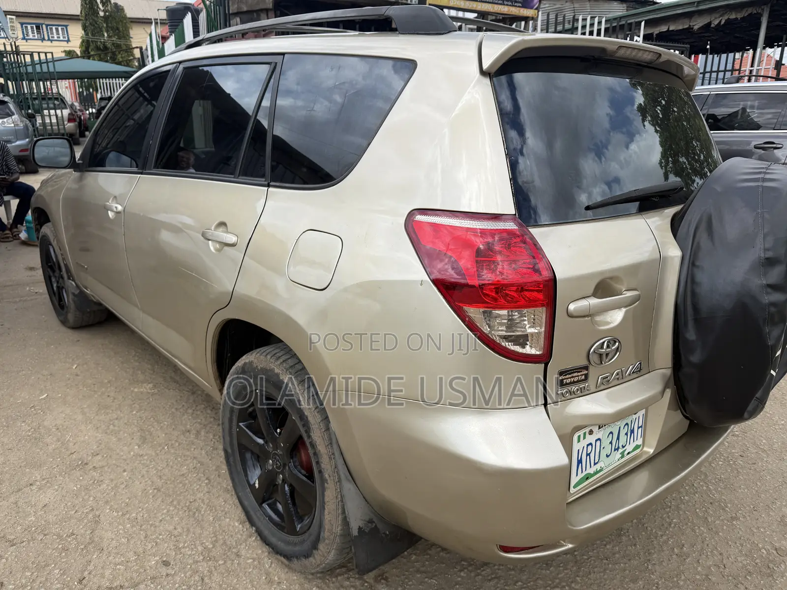 Toyota Highlander Limited 2008 Gold