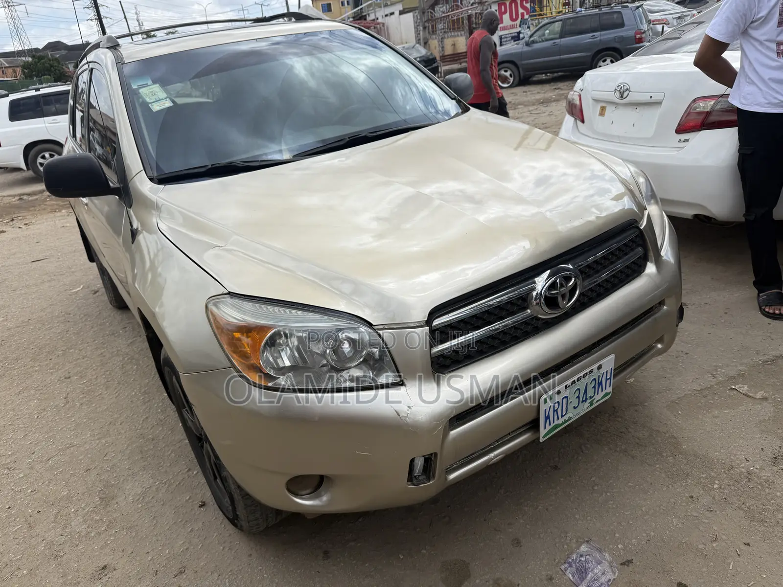 Toyota Highlander Limited 2008 Gold