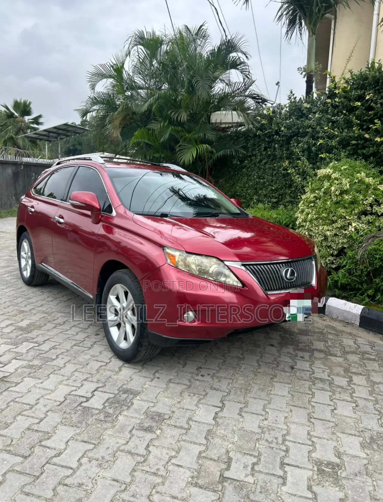 Lexus RX 350 2010 Red
