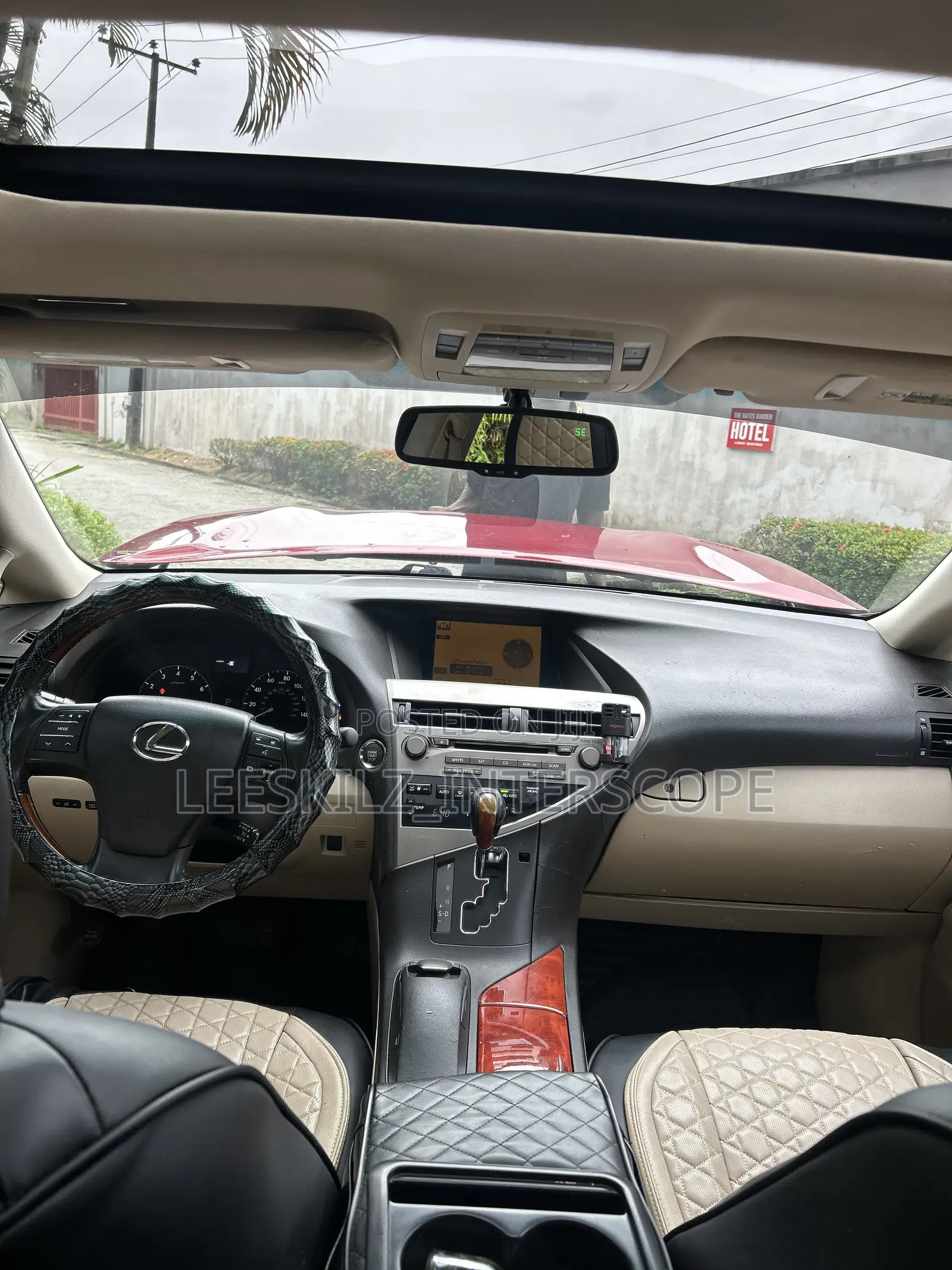 Lexus RX 350 2010 Red