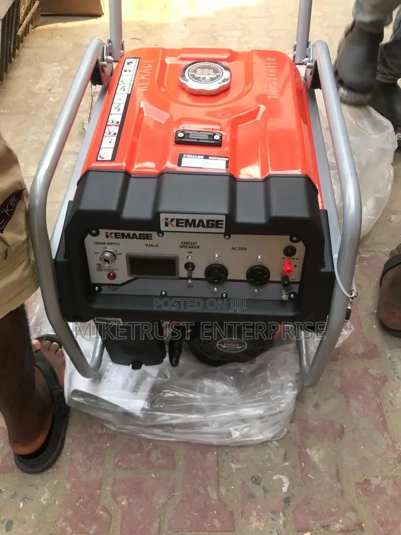 Kemage 4.5kva Generator With Key and Remote Control