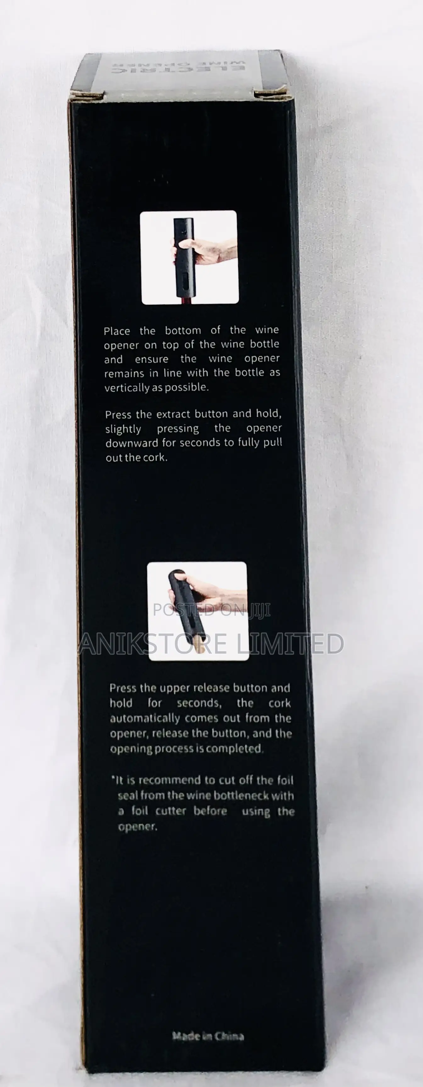 Electric Wine Opener (Rechargeable)