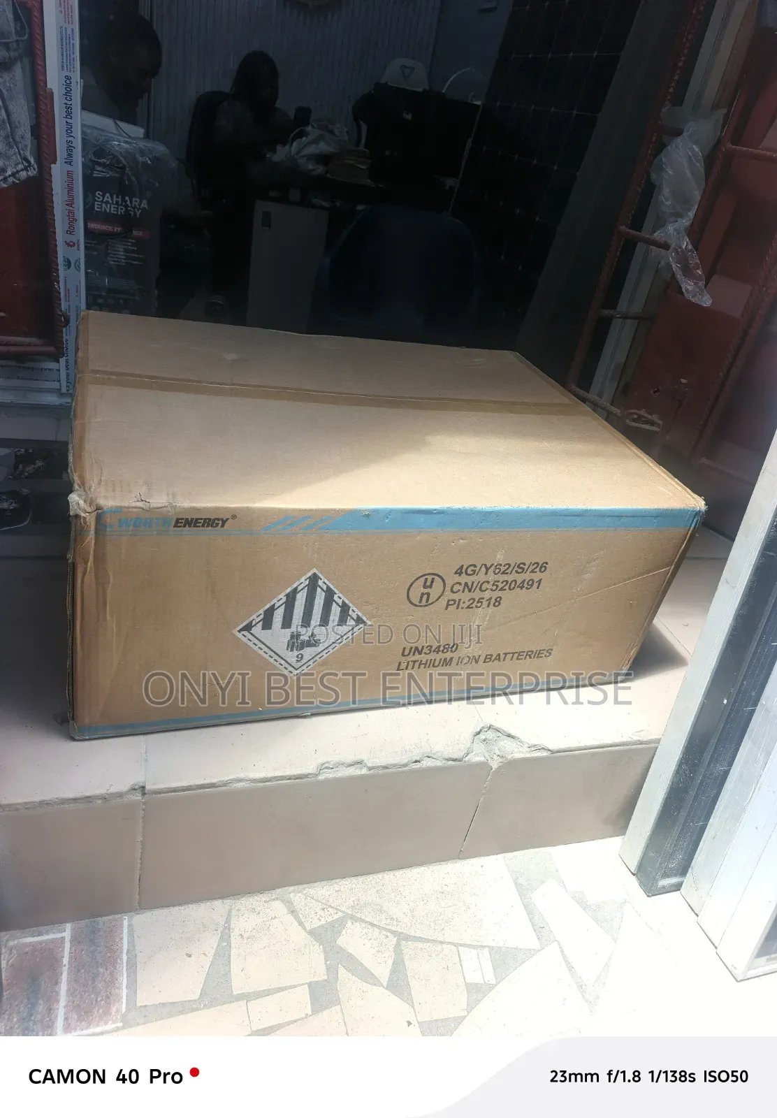 C-Worth Lithium Ion Battery 5kwh/24v