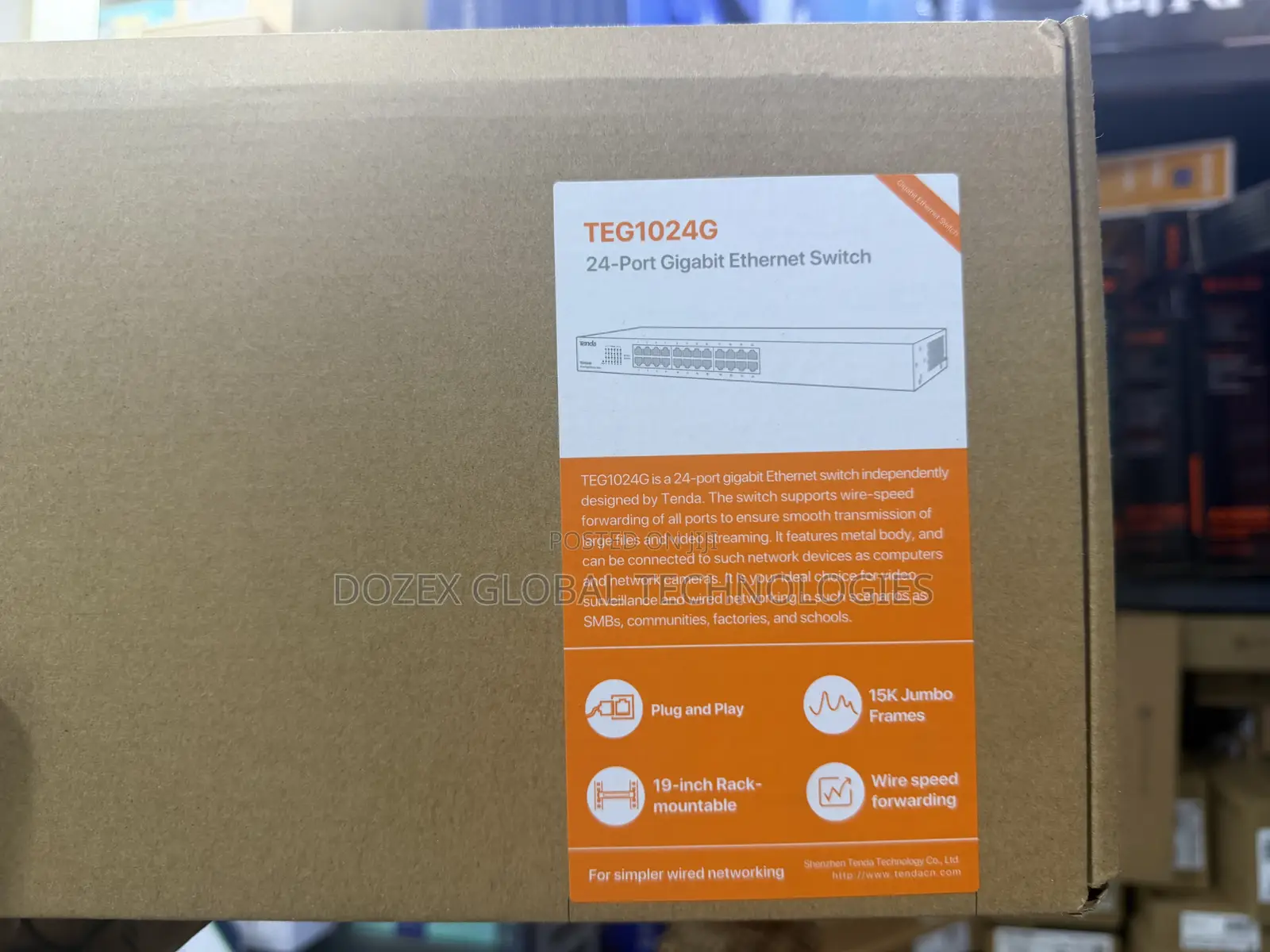 Tenda 24 Ports Gigabits Network Switch