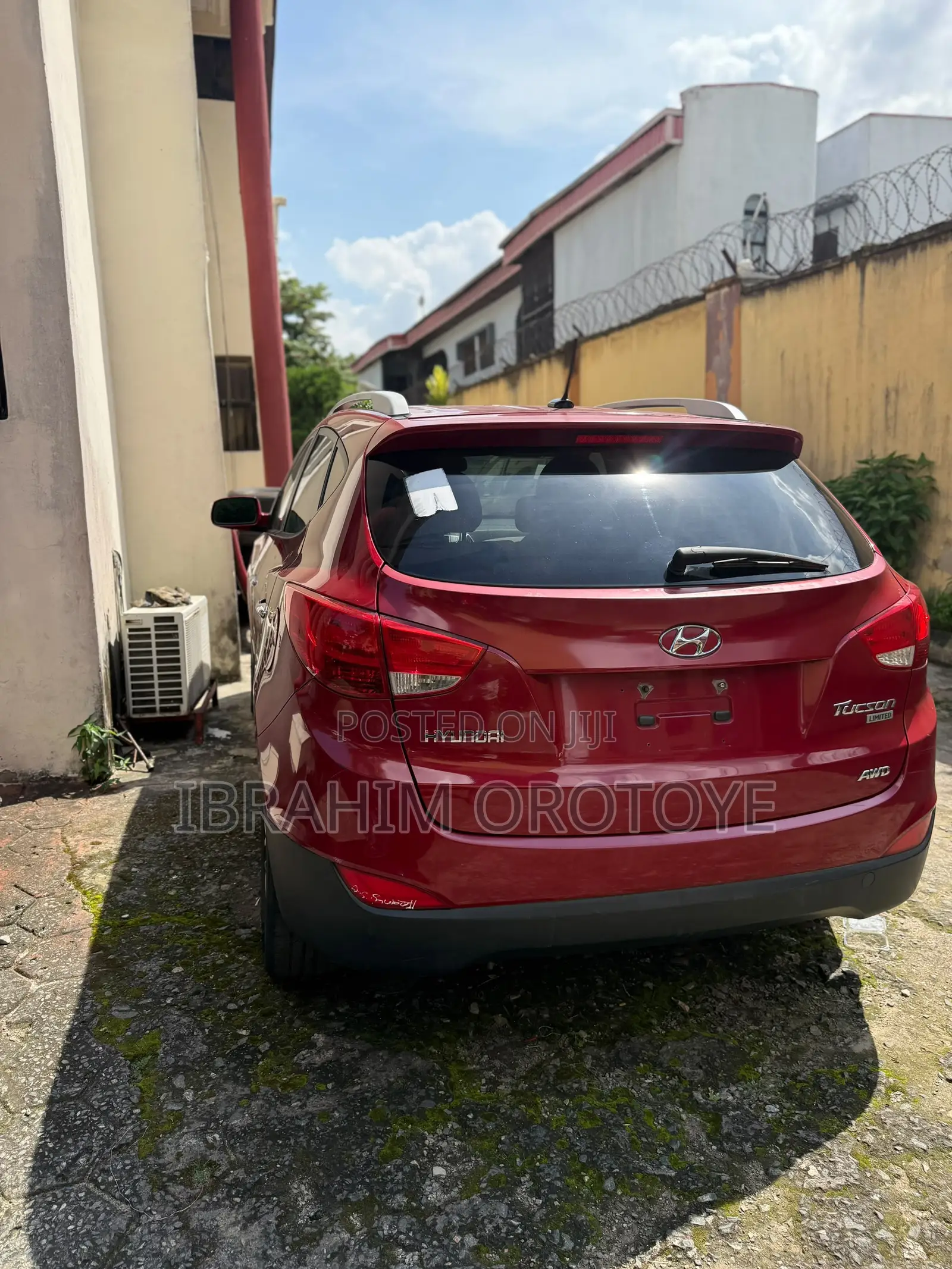 Hyundai Tucson Limited AWD 2012 Red