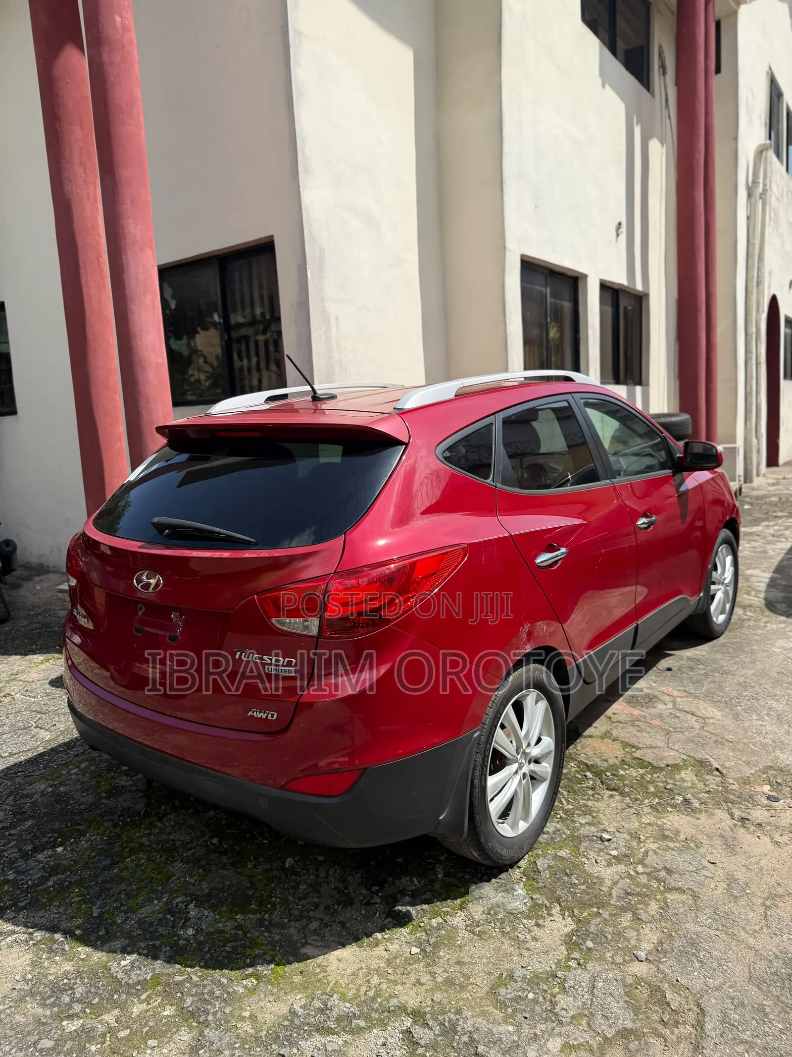 Hyundai Tucson Limited AWD 2012 Red