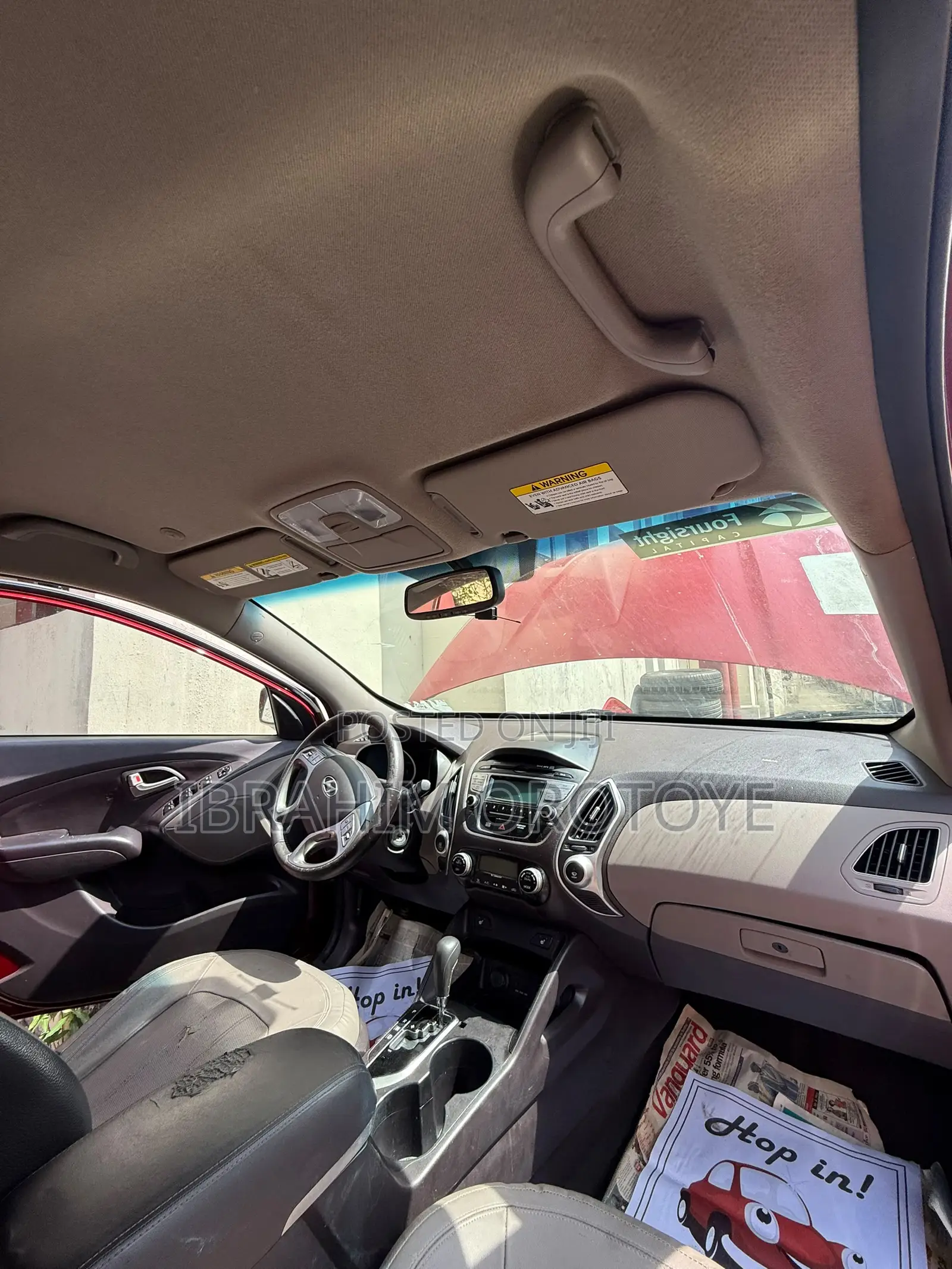 Hyundai Tucson Limited AWD 2012 Red