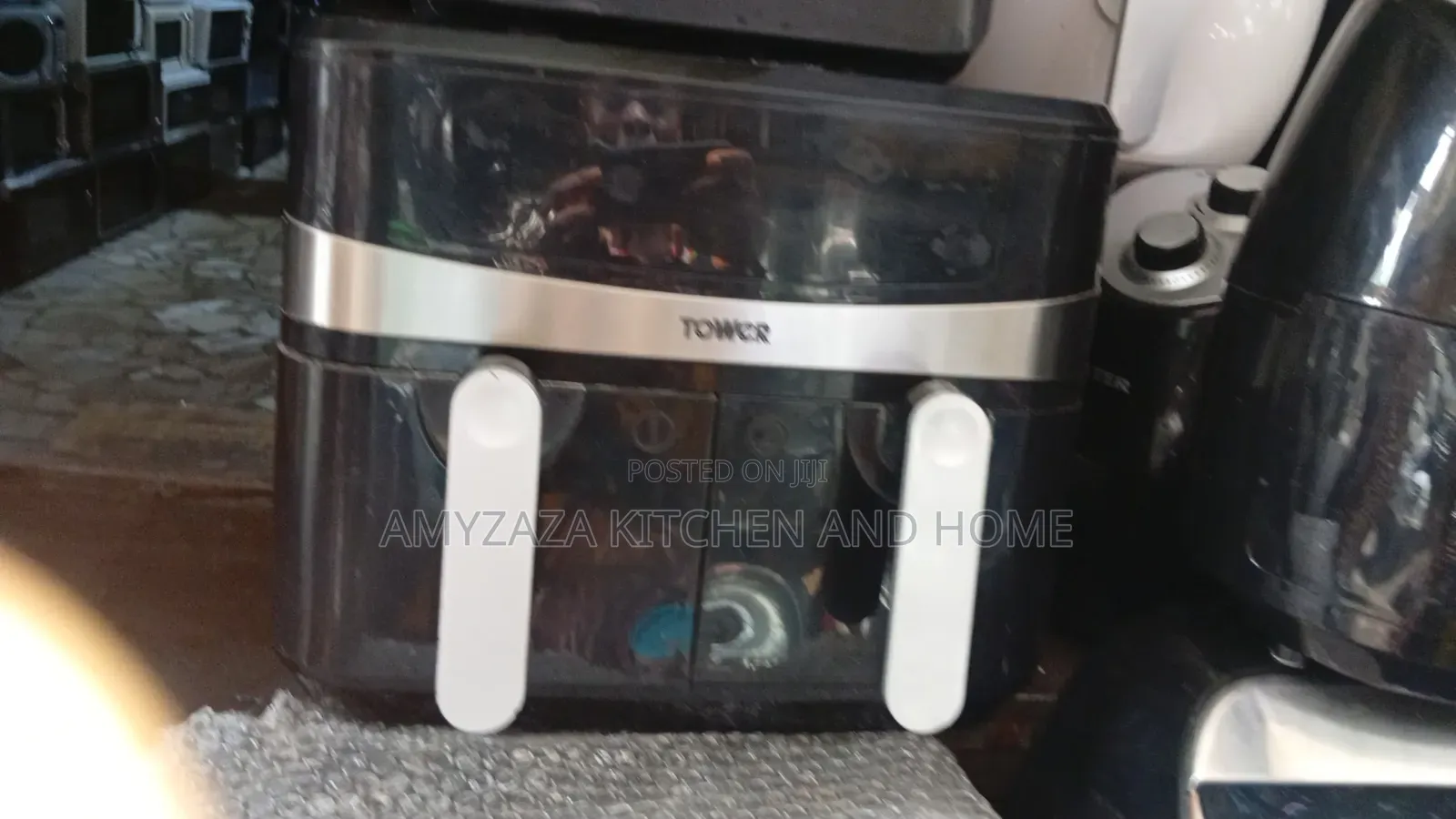 Tower Vision Dual Digital Double Door 9L Air Fryer.