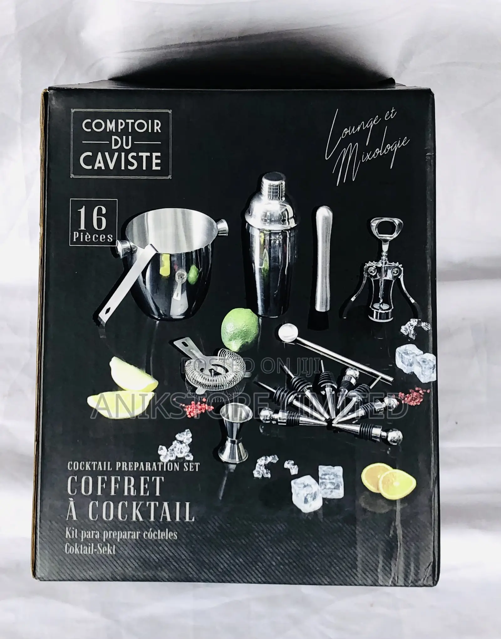 Wine Shaker Set With Ice Bowl