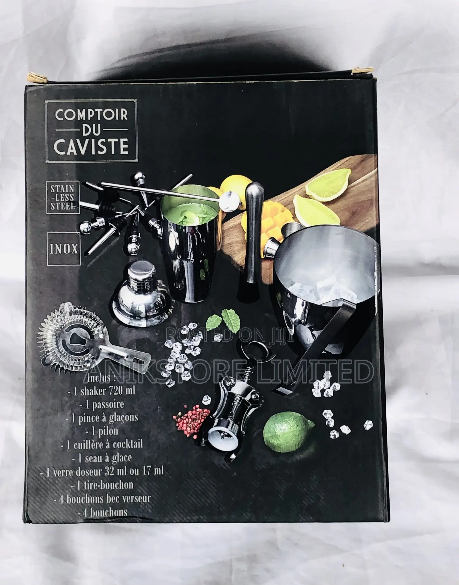 Wine Shaker Set With Ice Bowl