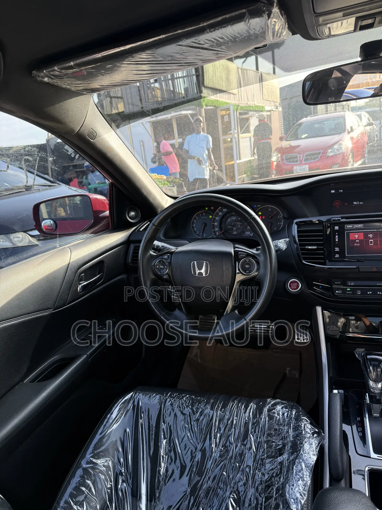 Honda Accord Sport SE 4dr Sedan FWD (2.4L 4cyl 2A) 2017 Red