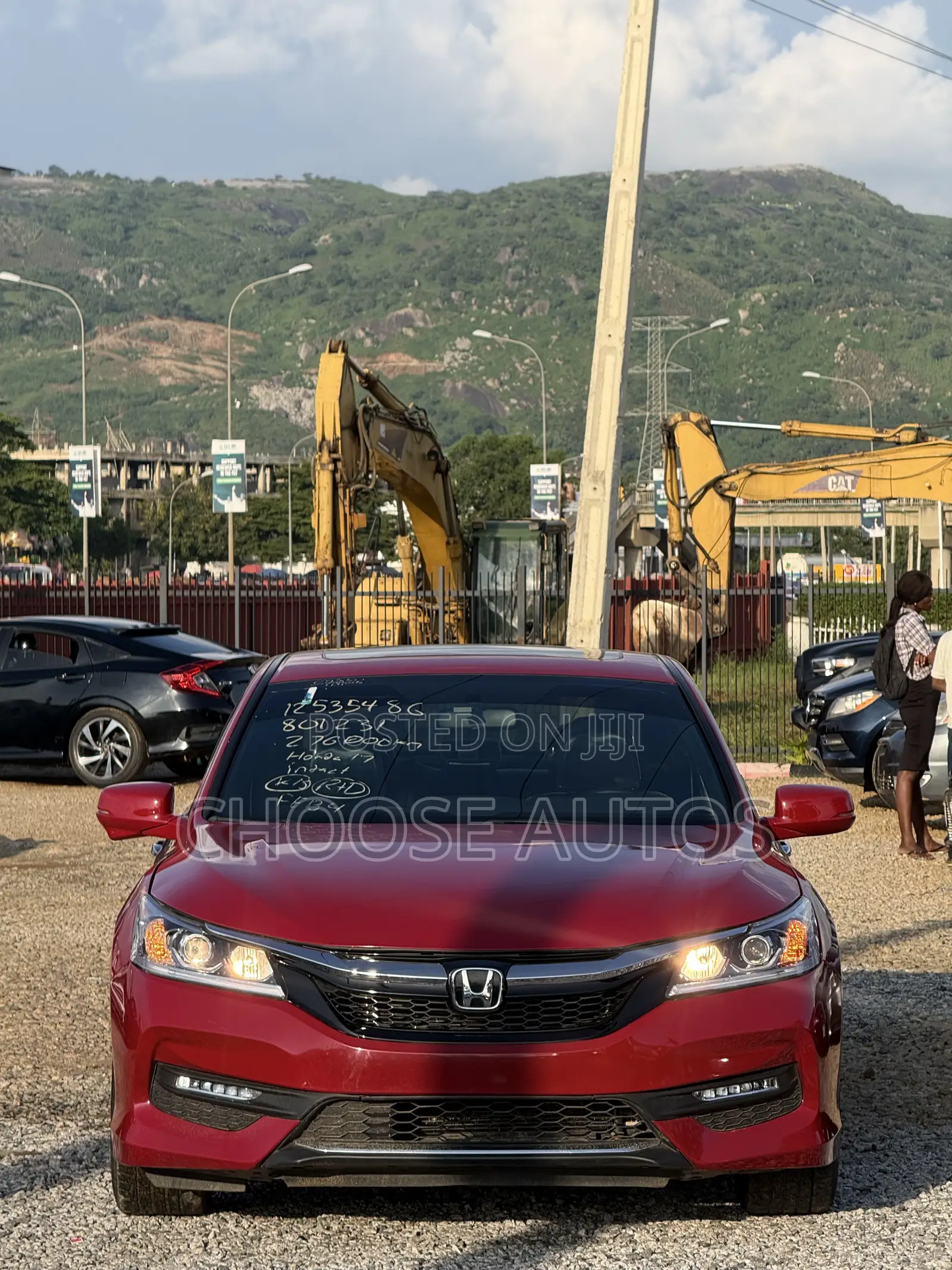 Honda Accord Sport SE 4dr Sedan FWD (2.4L 4cyl 2A) 2017 Red