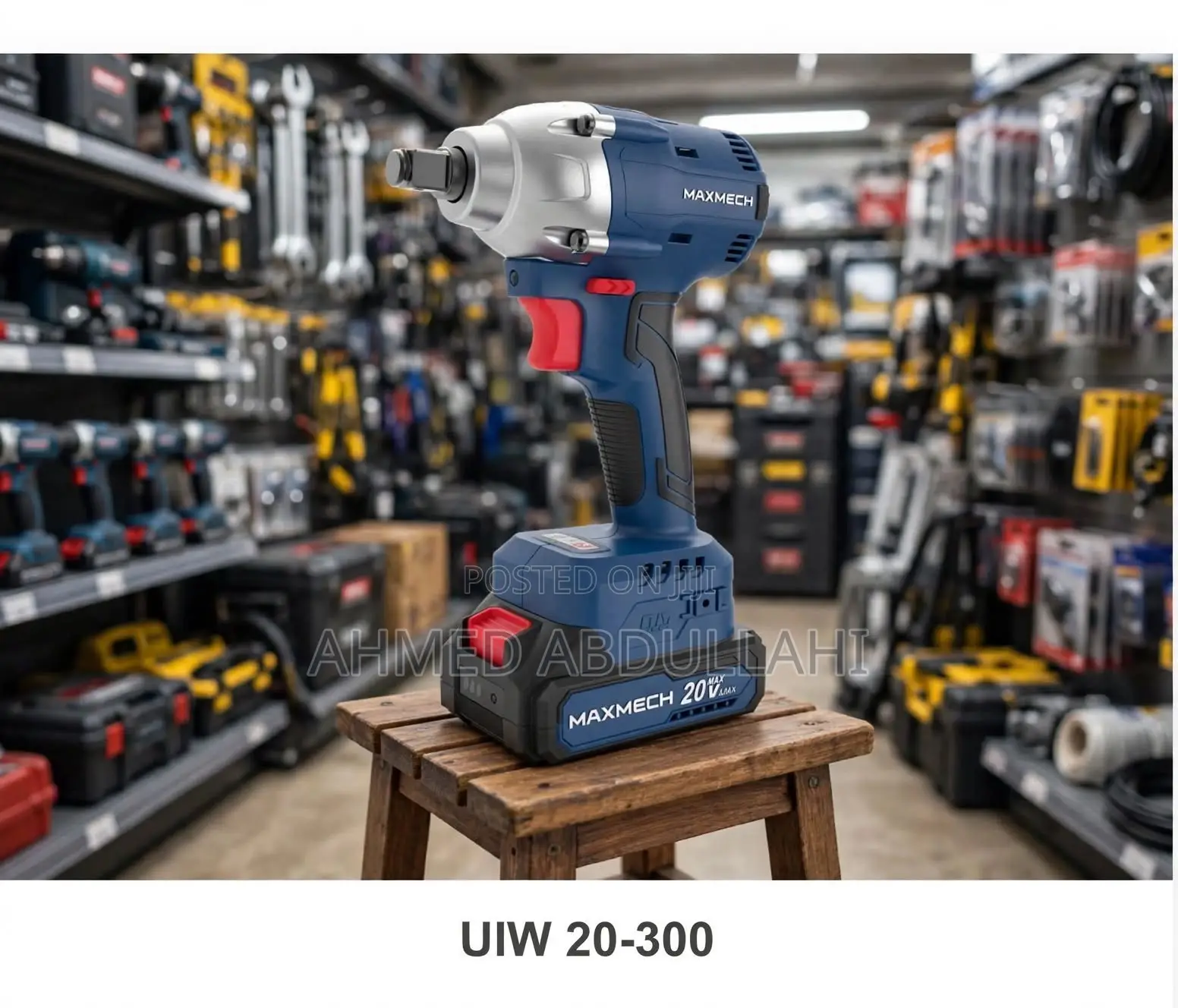 Maxmech Uiw 20-300 Cordless Impact Wrench