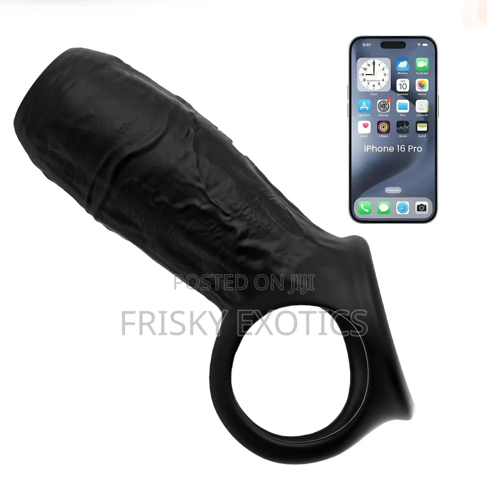 Rechargeable Vibrating Penis Sleeves With App Remote Control