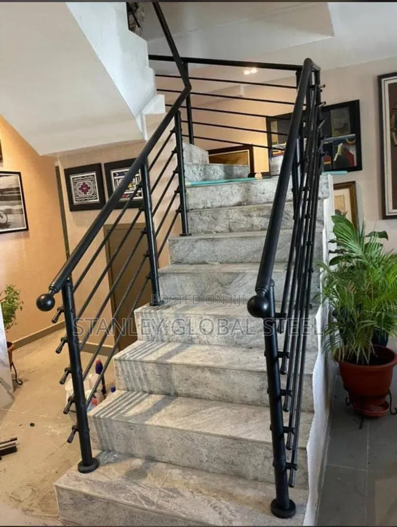 Stainless Black Rails
