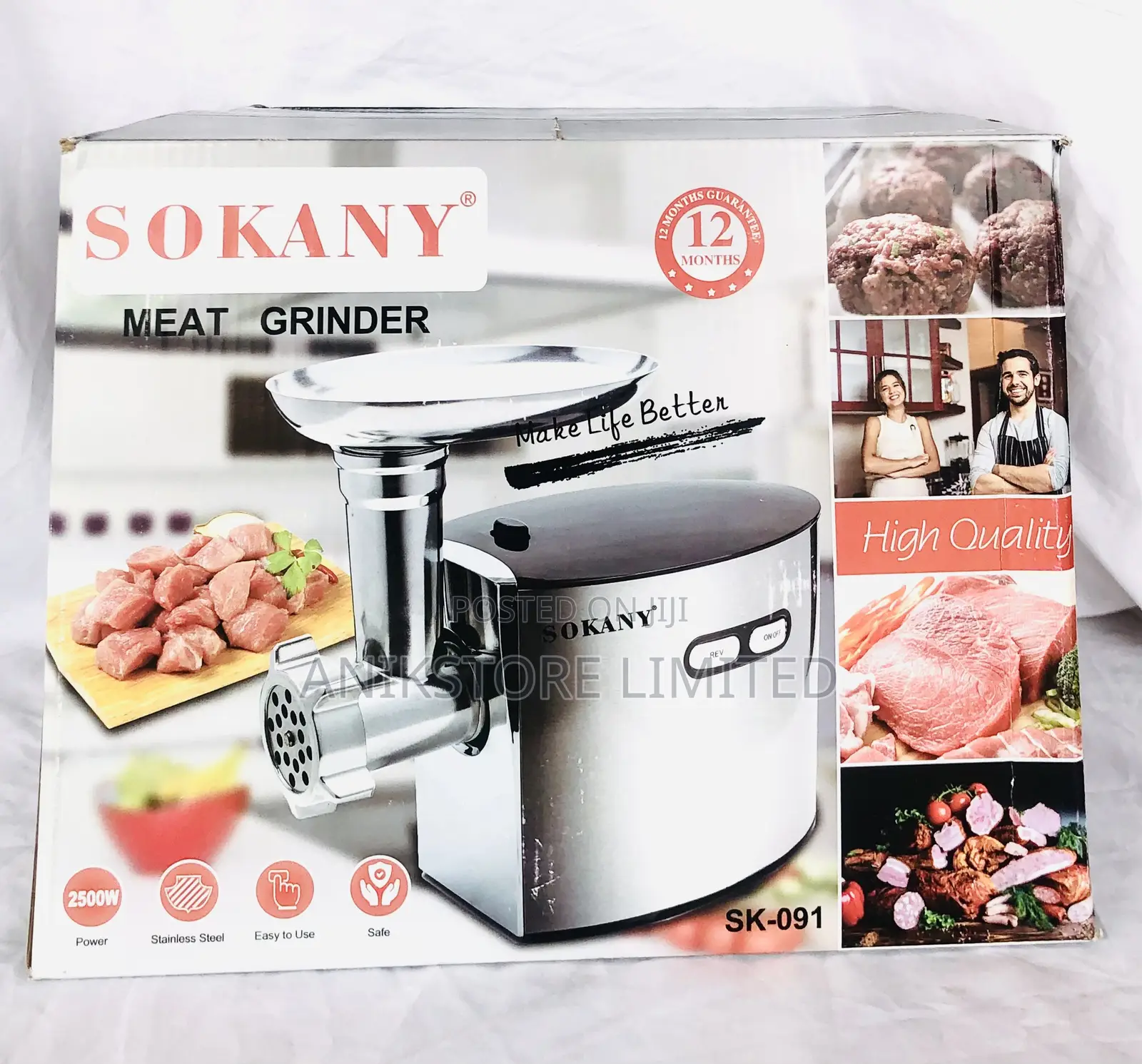 Sokany Meat Grinder (SK-091)