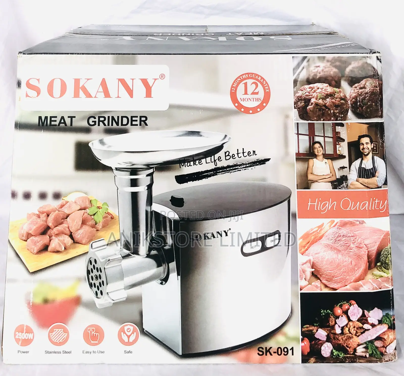 Sokany Meat Grinder (SK-091)