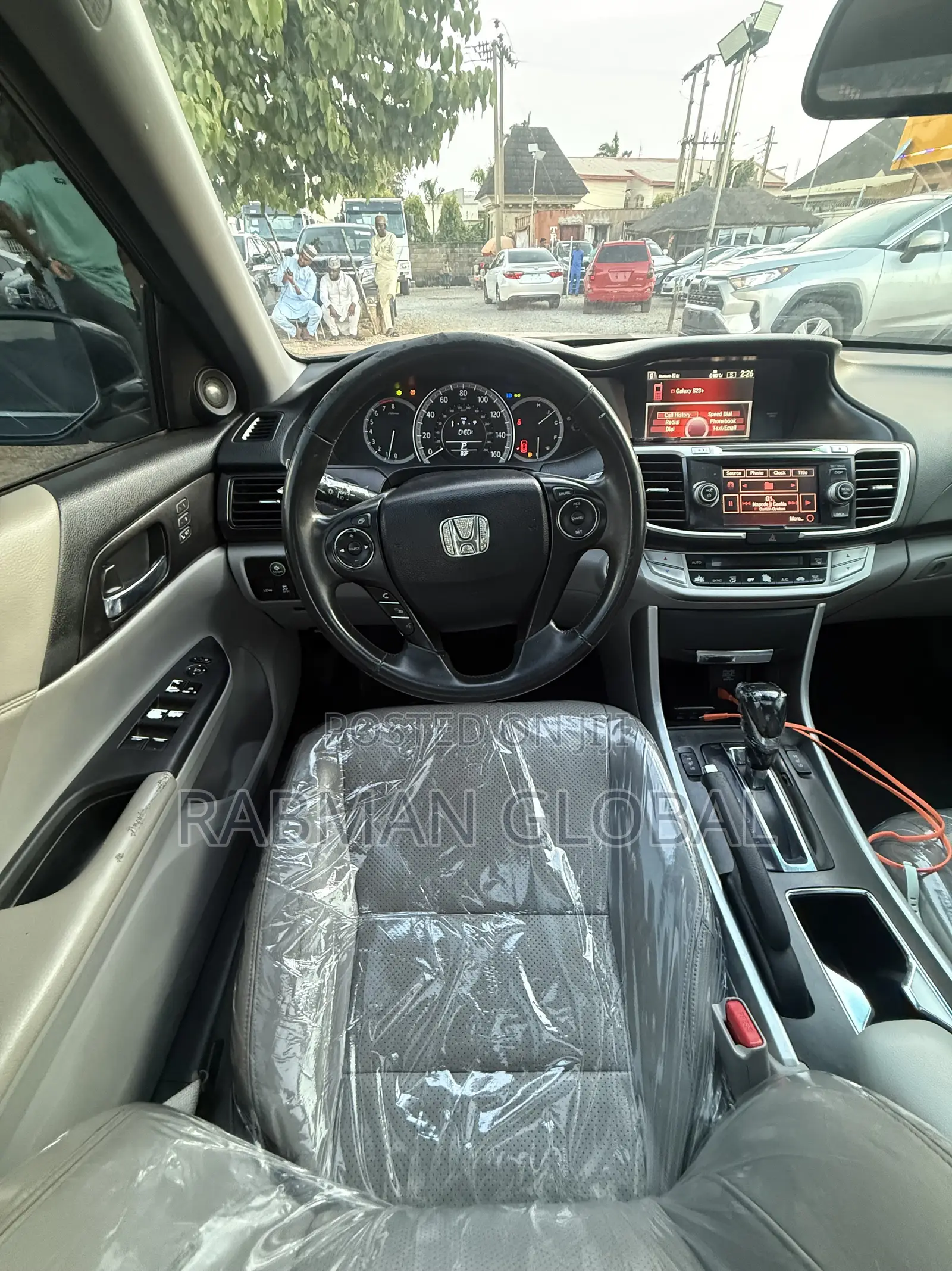 Honda Accord EX-L 4dr Sedan (2.4L 4cyl CVT) 2015 Gray