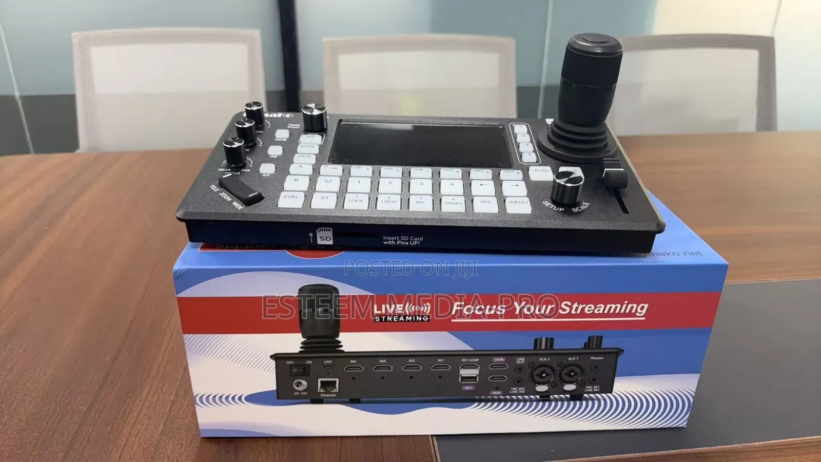 Fomako All-in-One 4K60fps PTZ Structure Switcher KC800