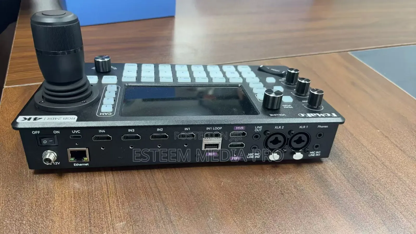 Fomako All-in-One 4K60fps PTZ Structure Switcher KC800