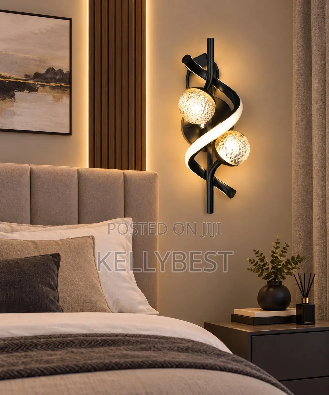 Bedside Wall Bracket Lamp