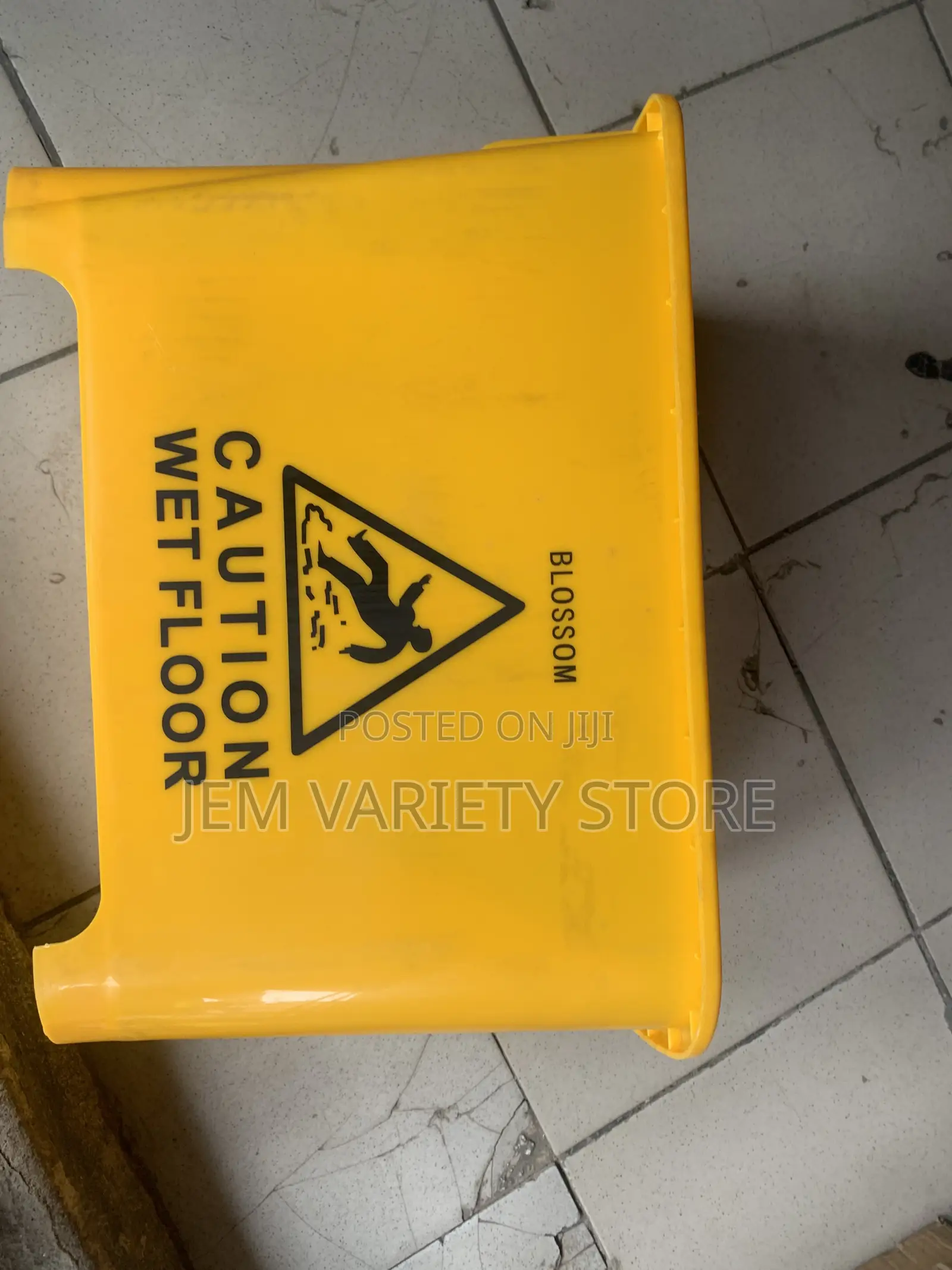 Industrial /Caution Mop/ Caution Wet Sign