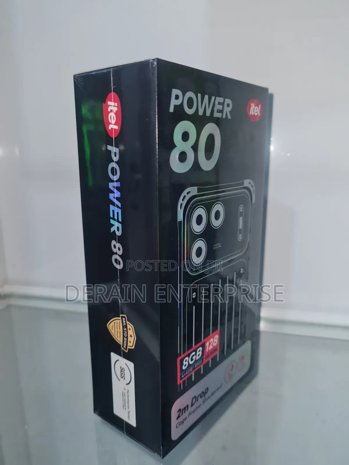 New Itel Power 80 128 GB Black