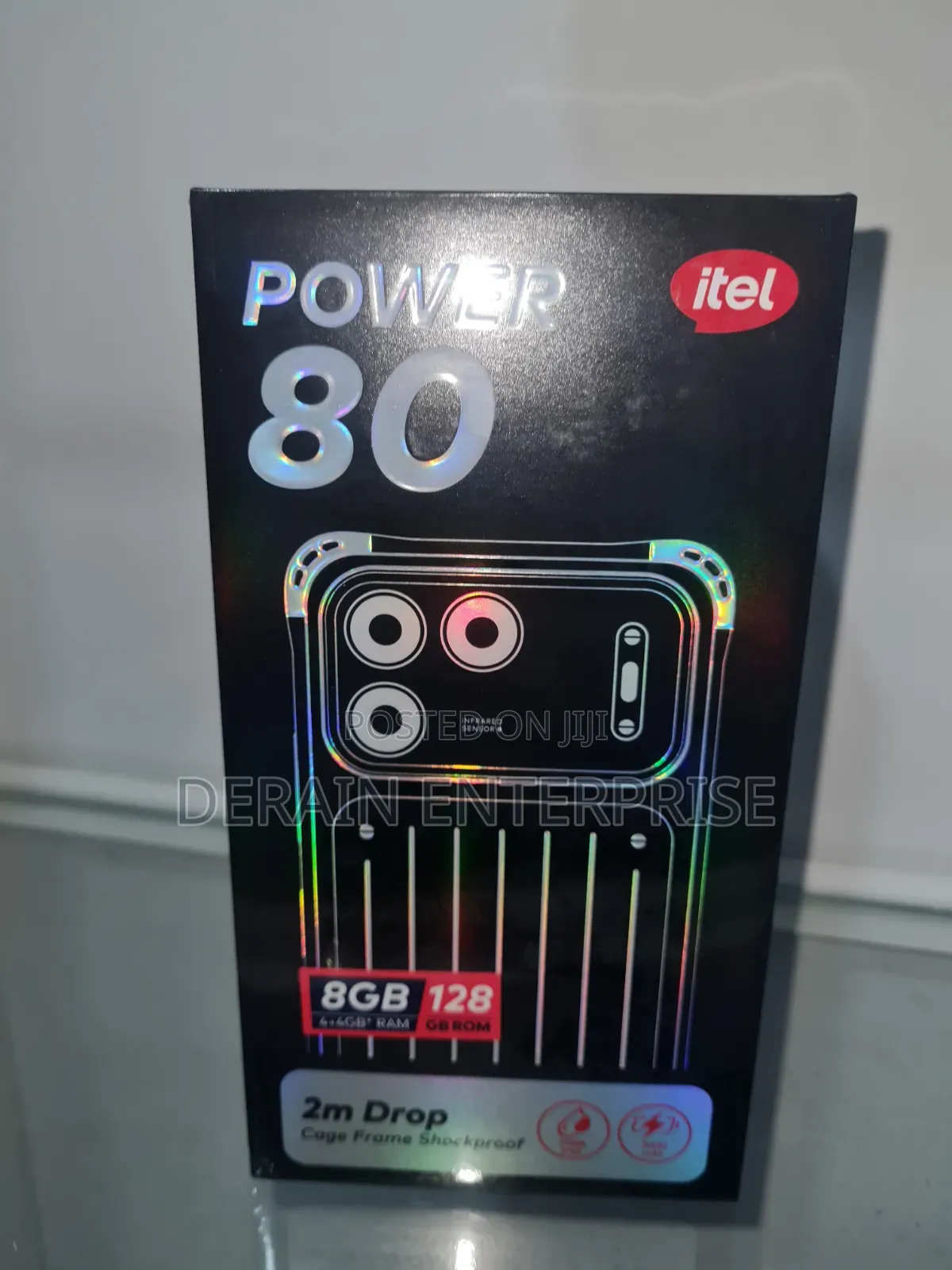 New Itel Power 80 128 GB Black