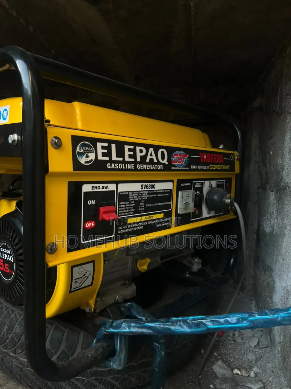 3 Months Used 4.5kva Elepaq Generator