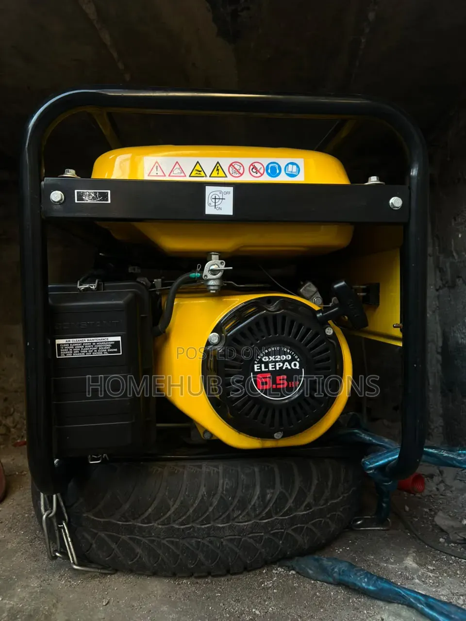 3 Months Used 4.5kva Elepaq Generator