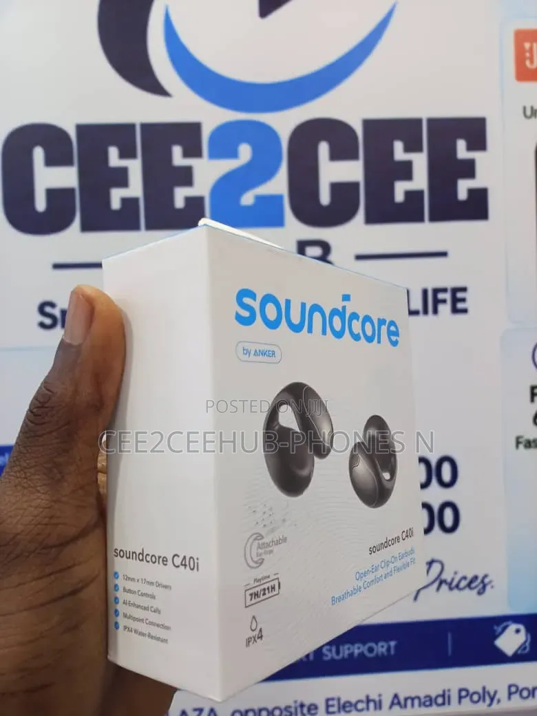 Anker Soundcore C40i Clip- On Earbuds