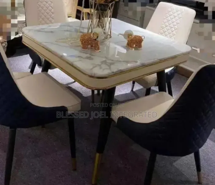 Marble Dining Set for Living Room