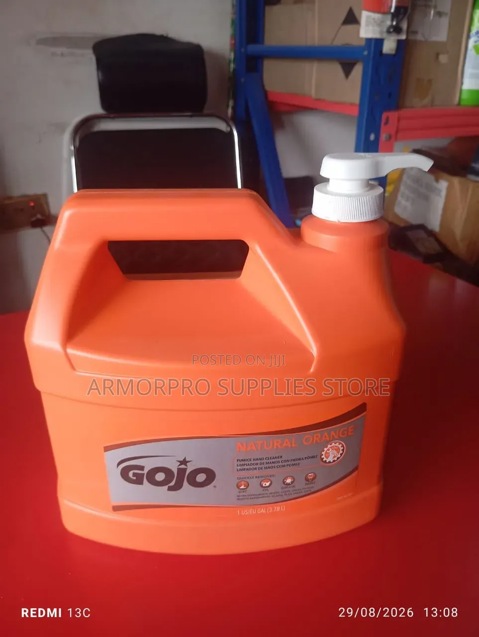 GOJO Natural Orange Pumice Hand Cleaner