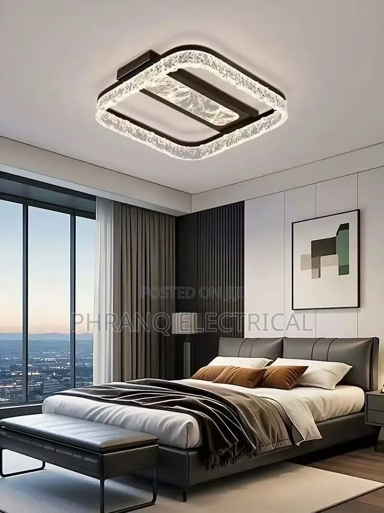 Modern Crystal Ceiling Lamp Indoor LED Crystal Ceiling Lights