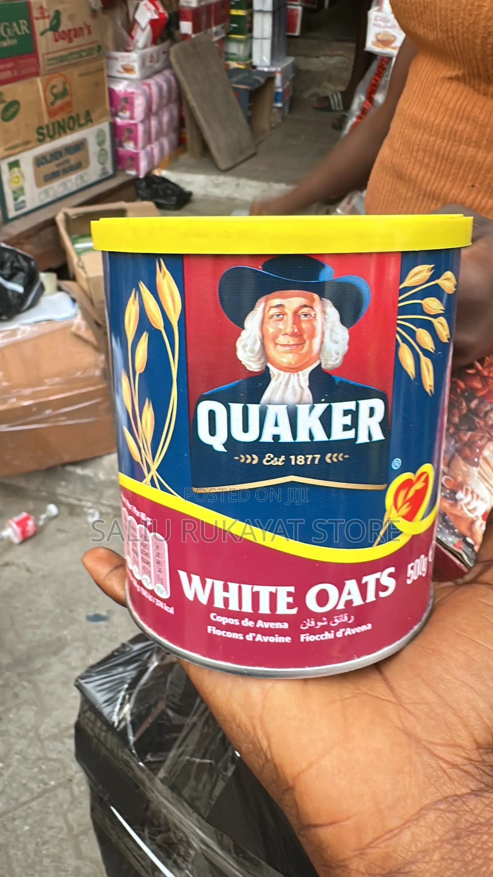 Quaker Oats 500g - 100% Whole Grain Goodness*