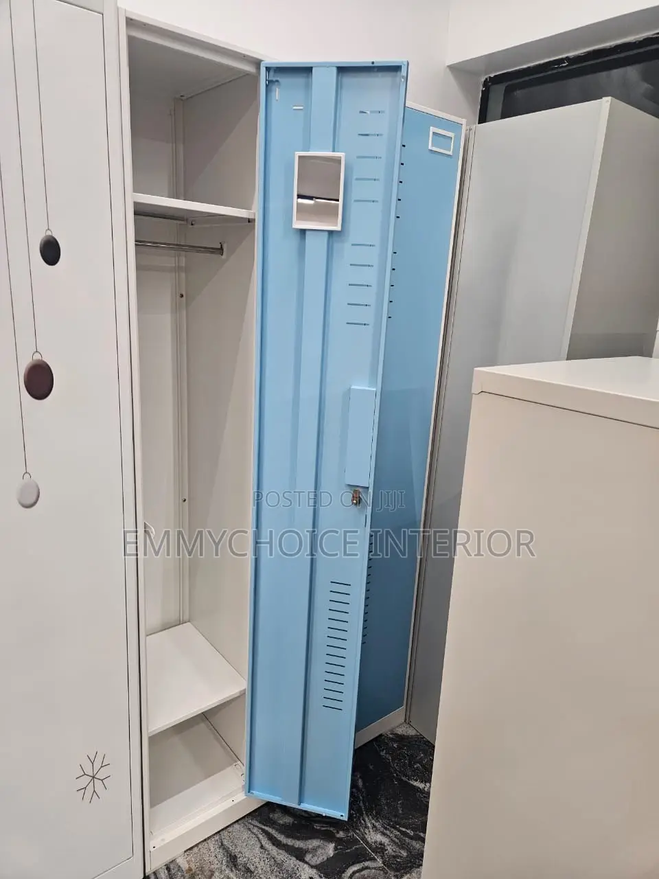 Standard 3-Door Metal Staff Locker, Brand New