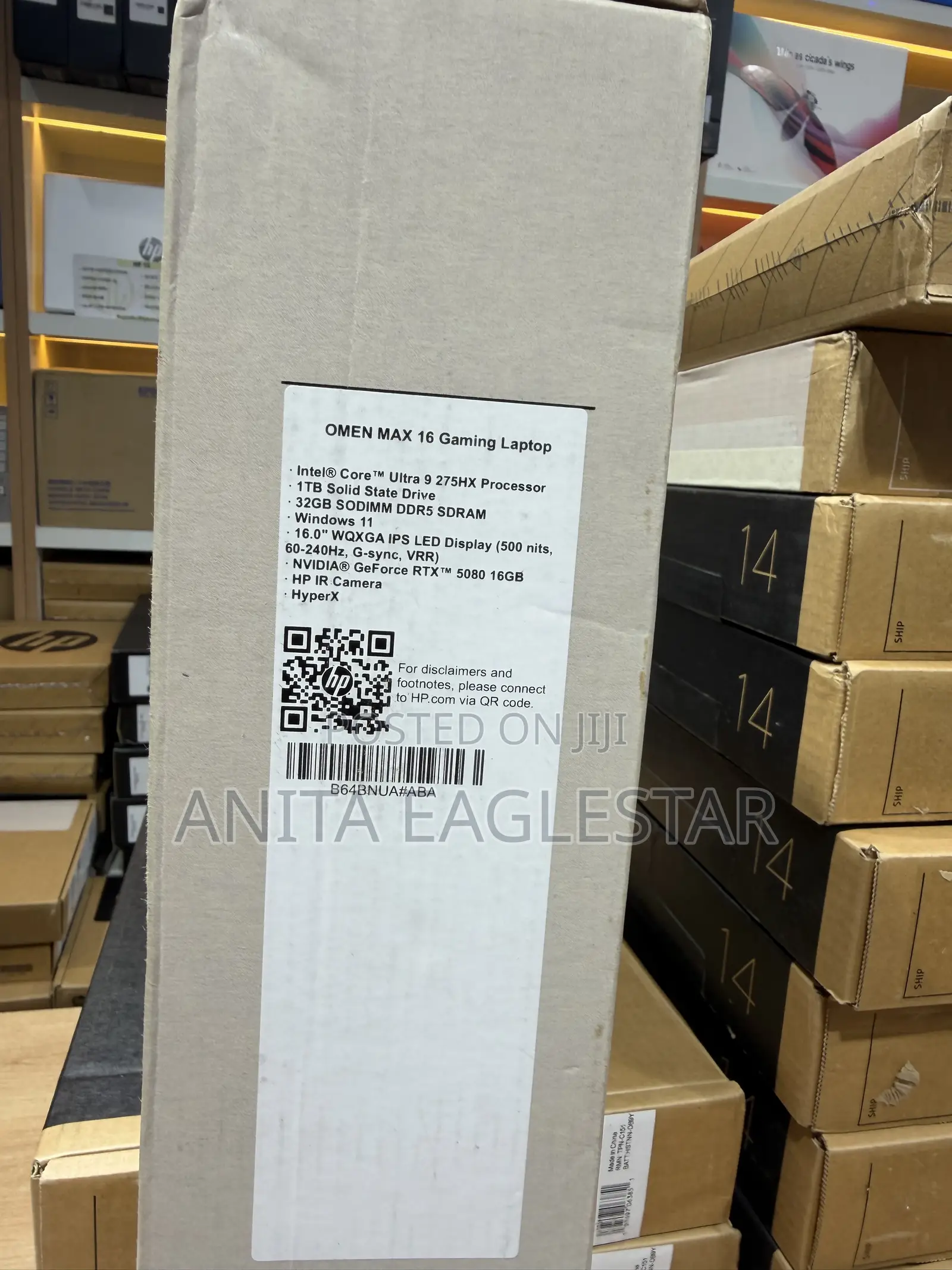 New Laptop HP Omen Max 16 32GB Intel Core Ultra 9 SSD 1T