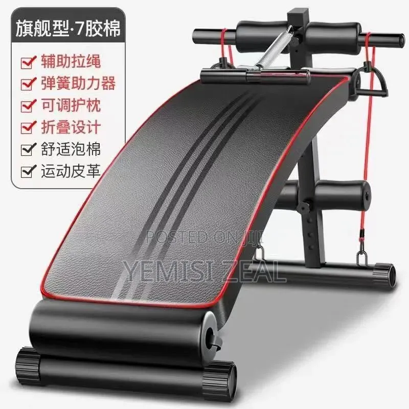 Sit Up Bench With Rope