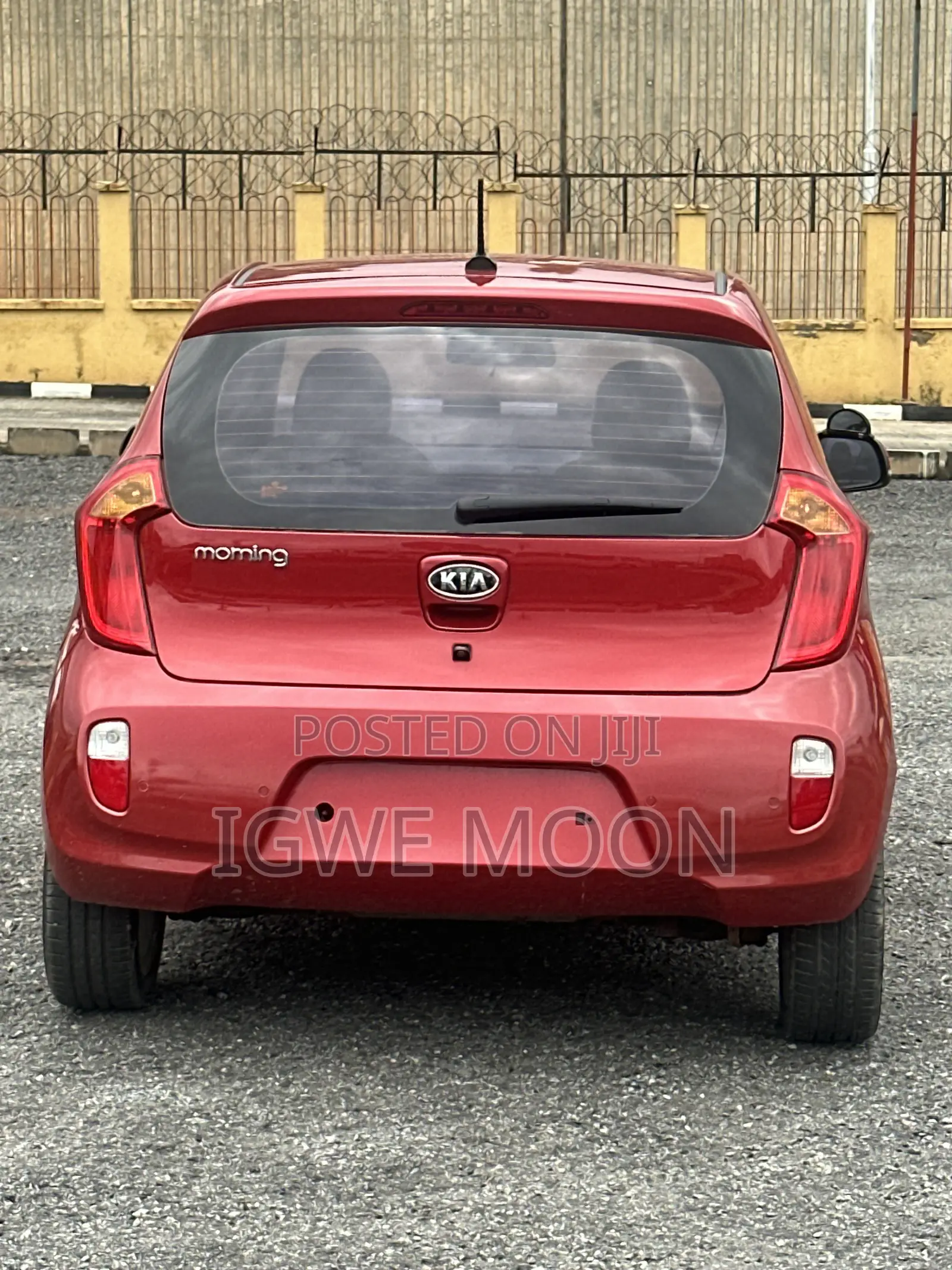 Kia Morning 2012 Red