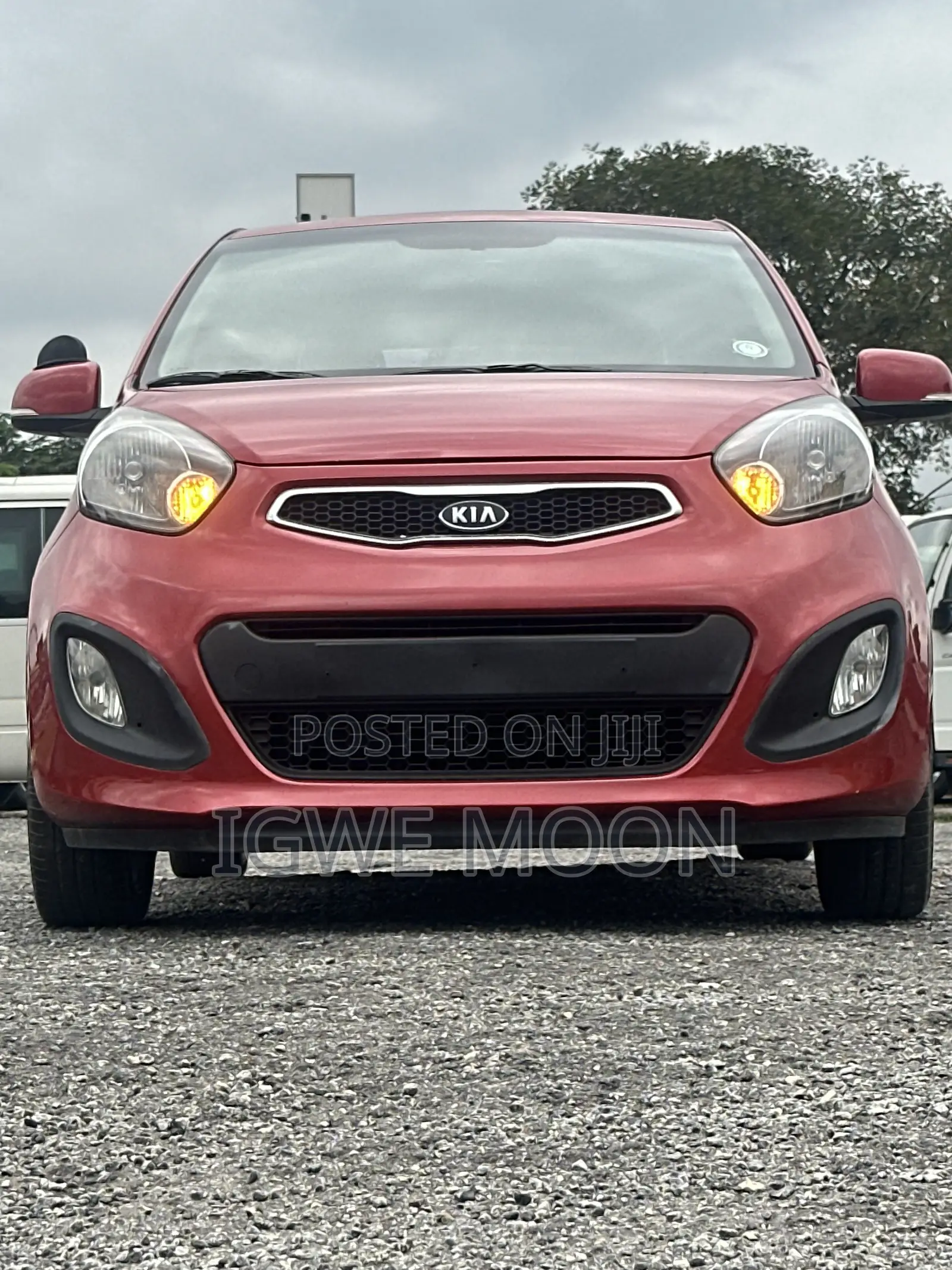 Kia Morning 2012 Red