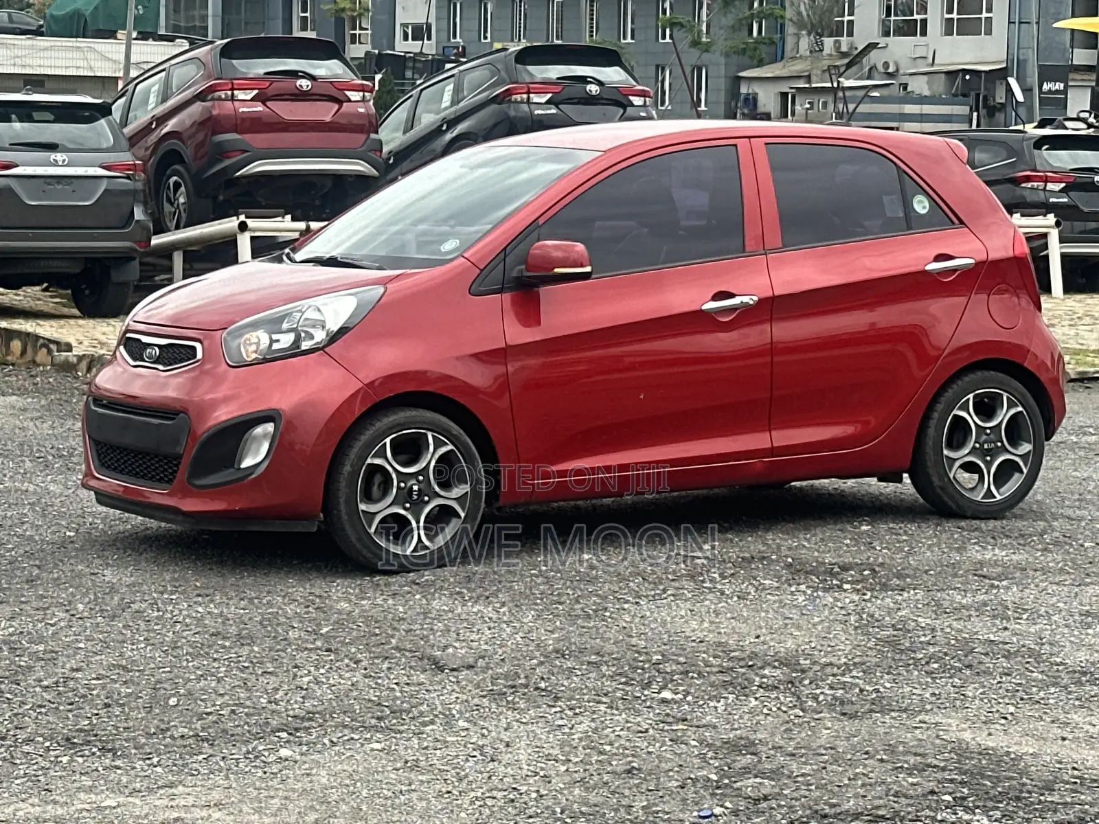 Kia Morning 2012 Red