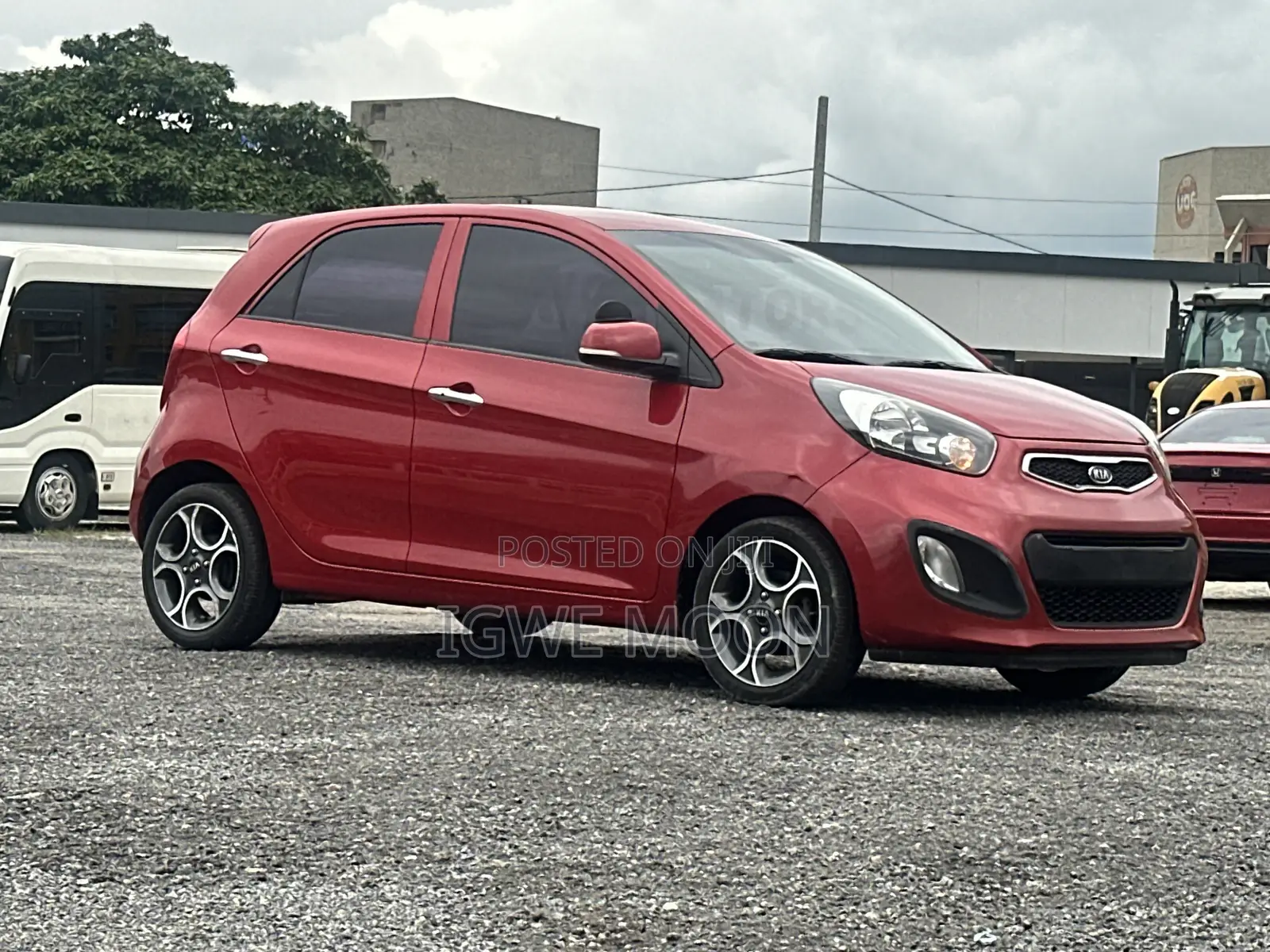 Kia Morning 2012 Red