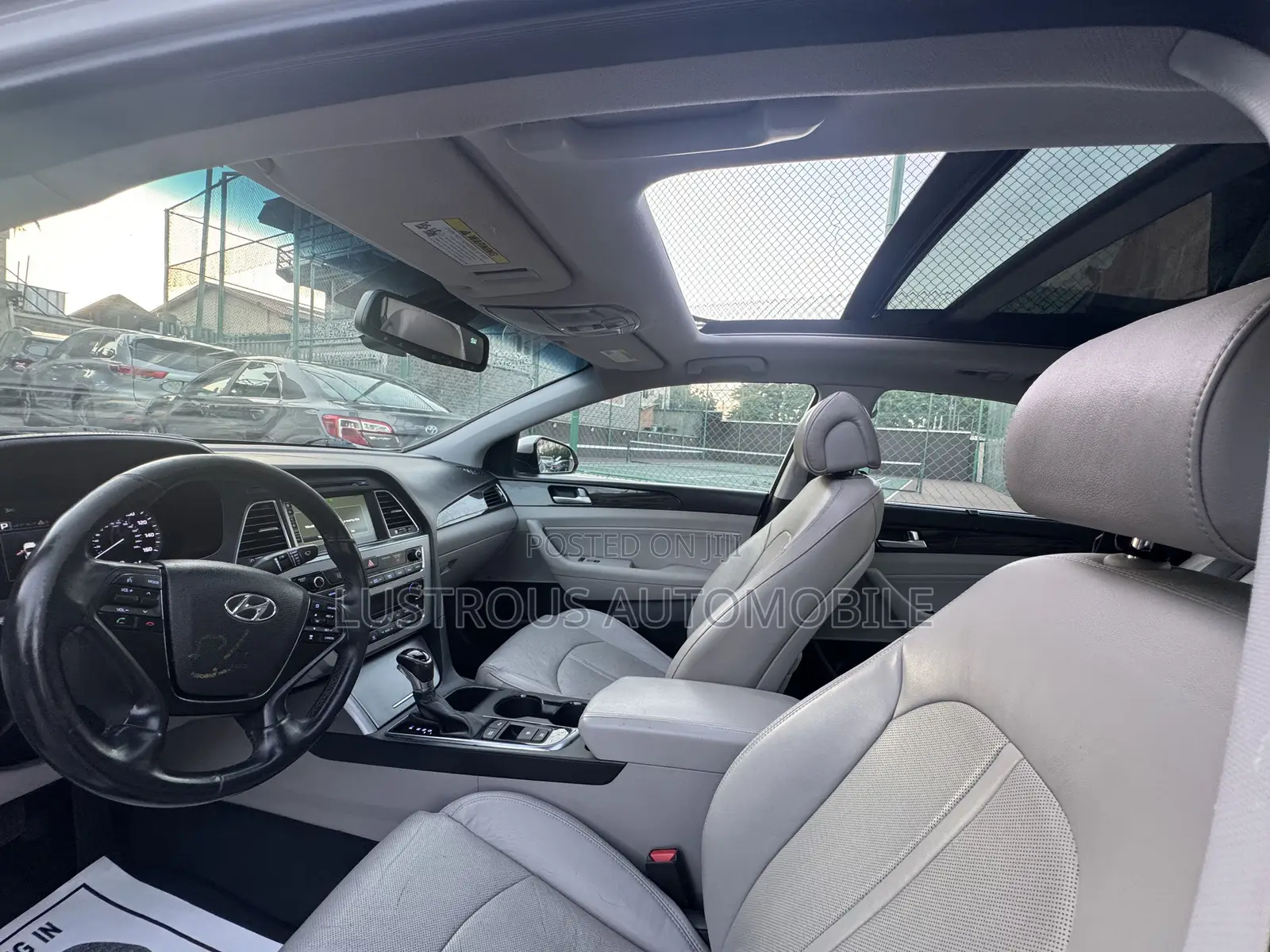 Hyundai Sonata Limited 2.0T Seban (2.0L 4cyl 6A) 2016 Silver