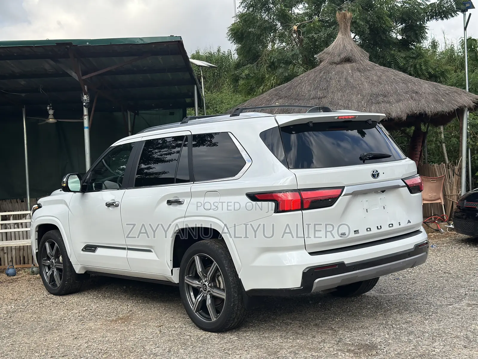 Toyota Sequoia Capstone 4WD 2026 White